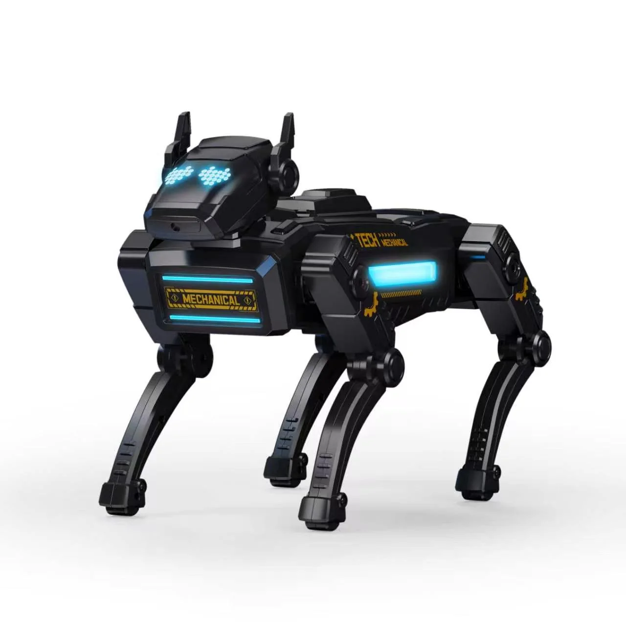 TQR-02 quadruped bionic robot dog in silver