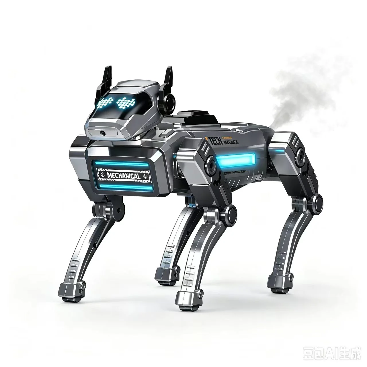TQR-03M quadruped pro robot dog in silver