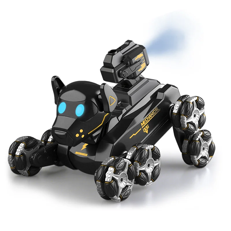 TQR-18M eight-wheel stunt dog in black